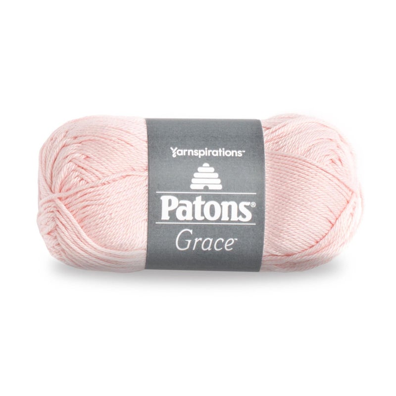 Patons Grace Yarn, 1.75 oz, Blush, 1 Ball - Image 1